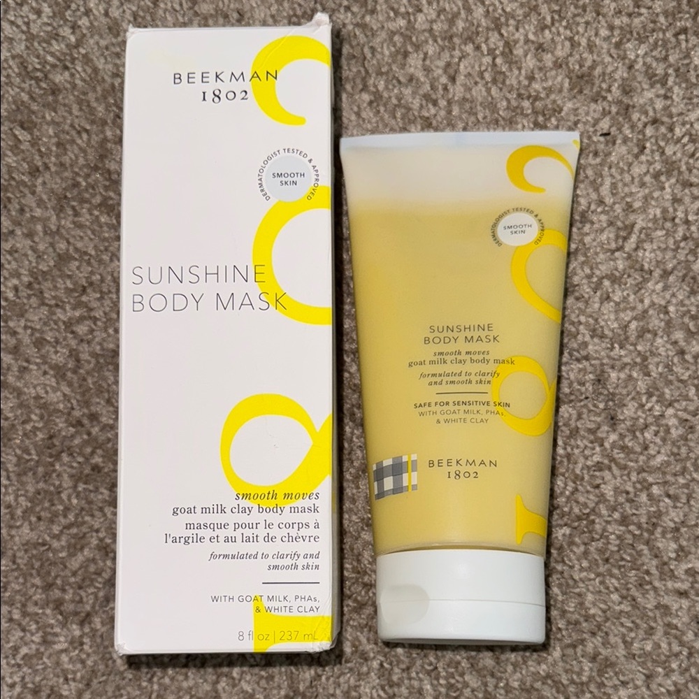 Beekman 1802 Sunshine Body Mask: GOAT Milk Clay